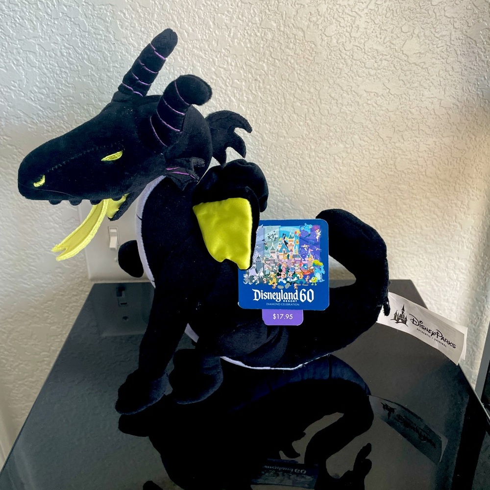 Maleficent Dragon Plush 60th Disney EditionNWT